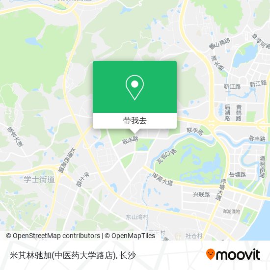 米其林驰加(中医药大学路店)地图