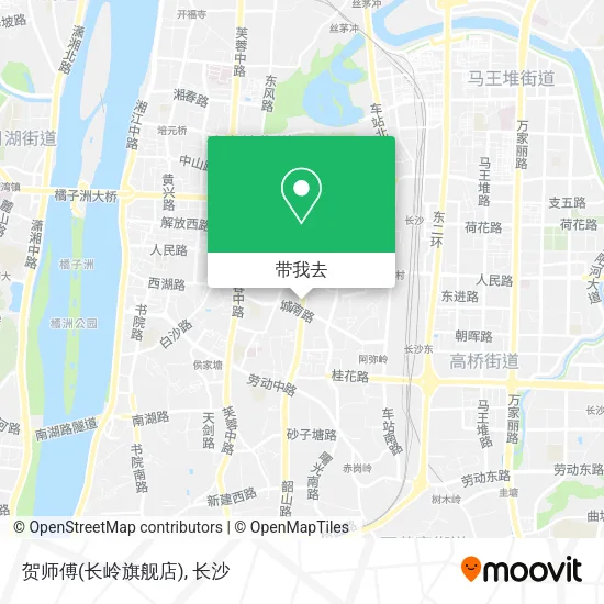 贺师傅(长岭旗舰店)地图