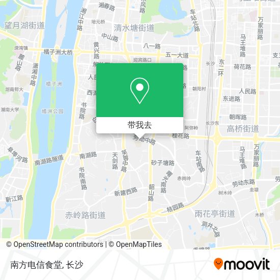 南方电信食堂地图