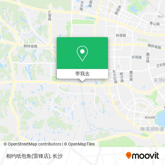 相约纸包鱼(雷锋店)地图