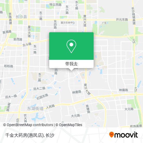 千金大药房(惠民店)地图