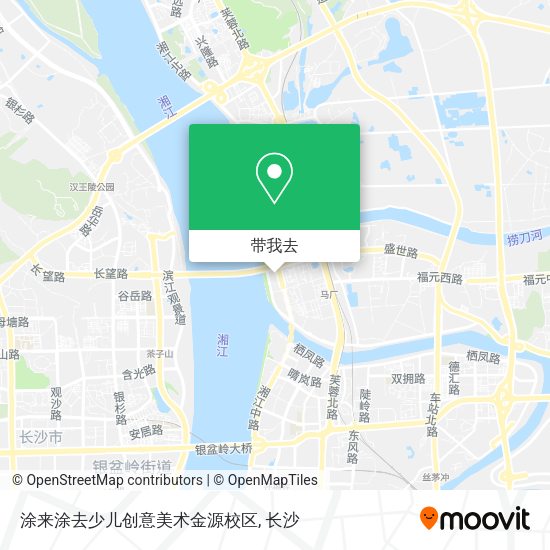 涂来涂去少儿创意美术金源校区地图