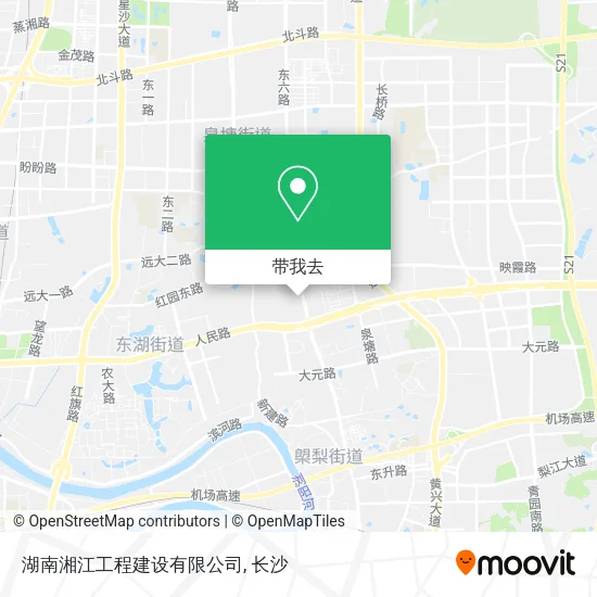 湖南湘江工程建设有限公司地图