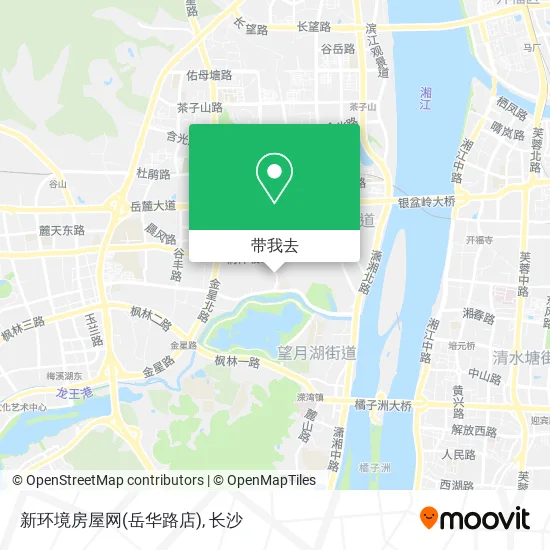 新环境房屋网(岳华路店)地图