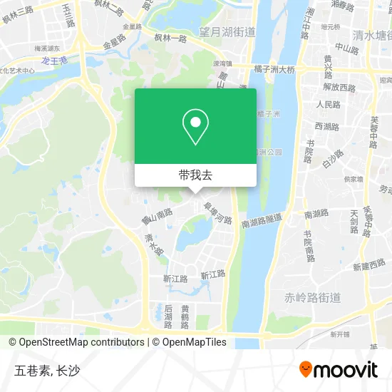 五巷素地图