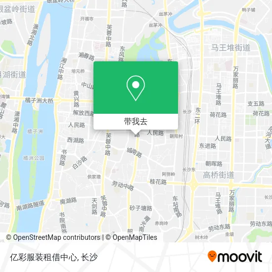 亿彩服装租借中心地图