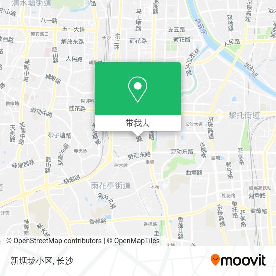 新塘垅小区地图