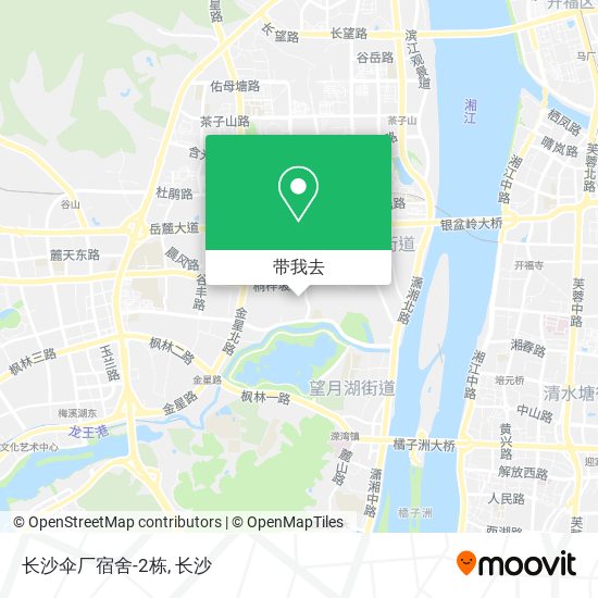 长沙伞厂宿舍-2栋地图
