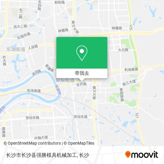 长沙市长沙县强勝模具机械加工地图