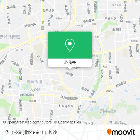 华欣公寓(北区)-东1门地图