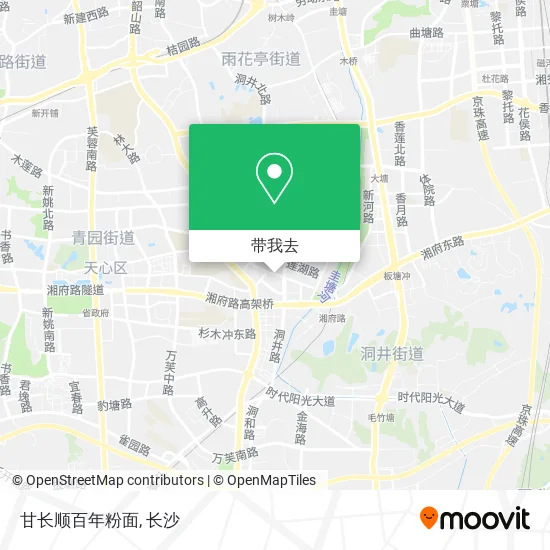 甘长顺百年粉面地图