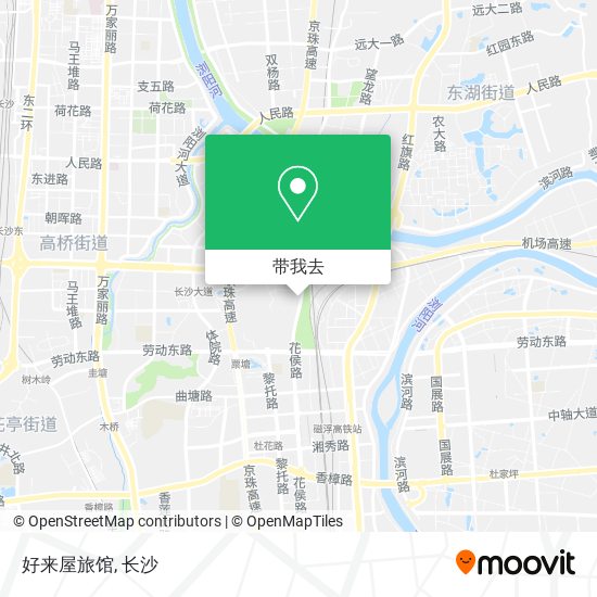 好来屋旅馆地图
