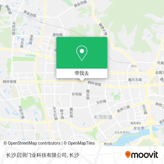长沙启润门业科技有限公司地图