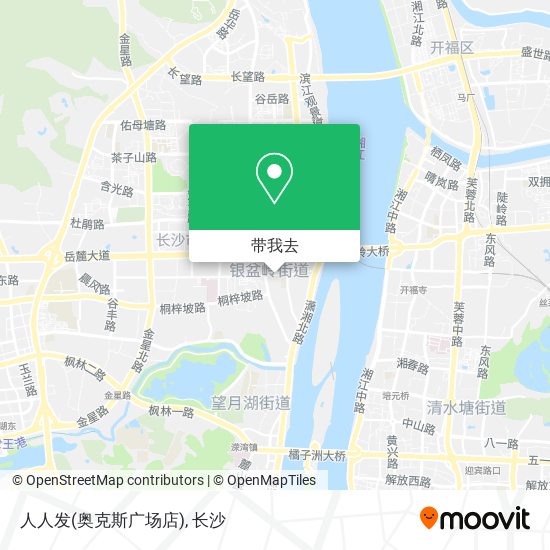 人人发(奥克斯广场店)地图