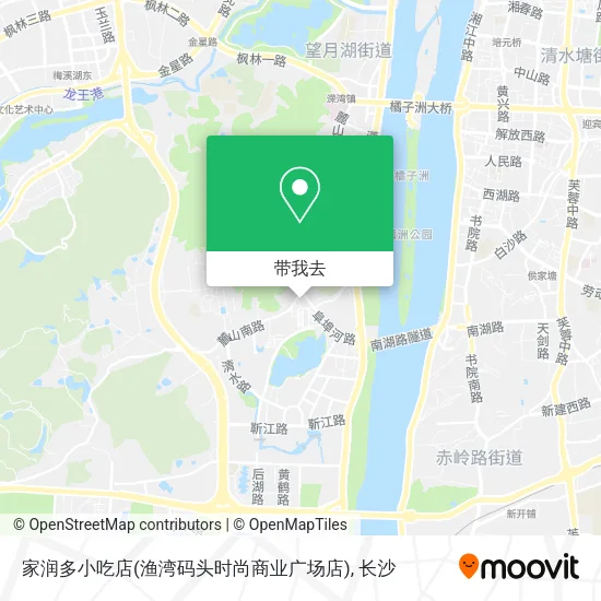 家润多小吃店(渔湾码头时尚商业广场店)地图