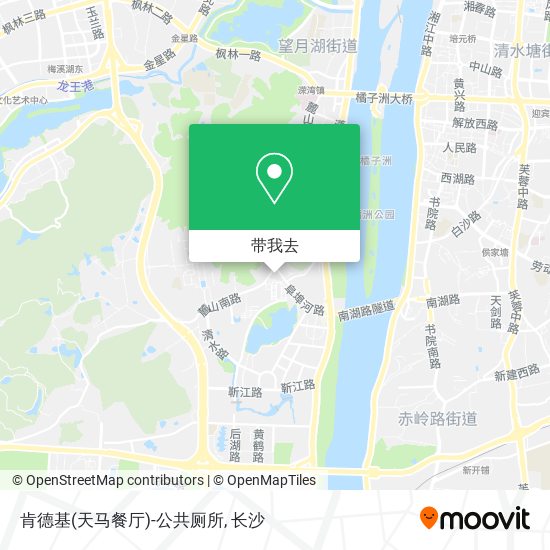 肯德基(天马餐厅)-公共厕所地图