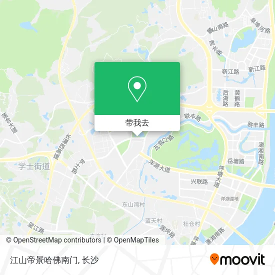 江山帝景哈佛南门地图