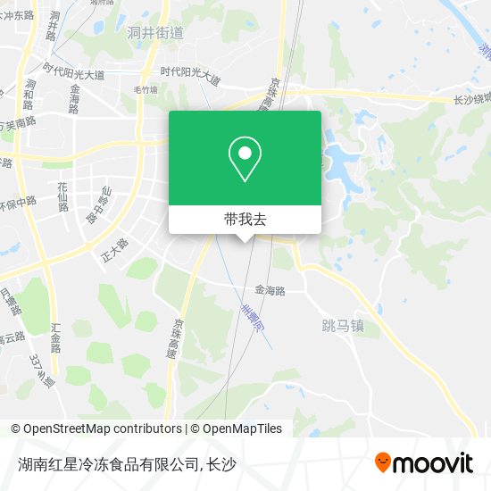 湖南红星冷冻食品有限公司地图
