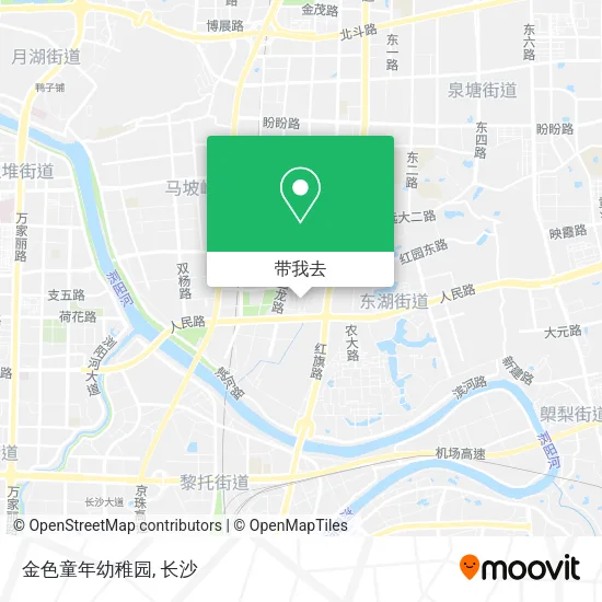 金色童年幼稚园地图