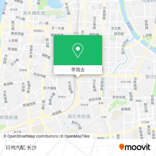 日鸿汽配地图
