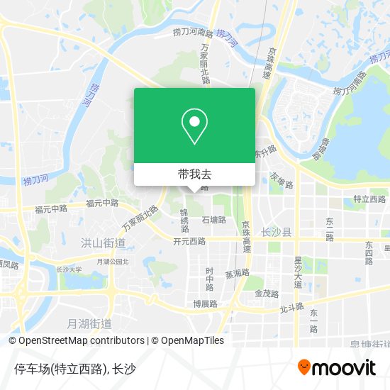 停车场(特立西路)地图