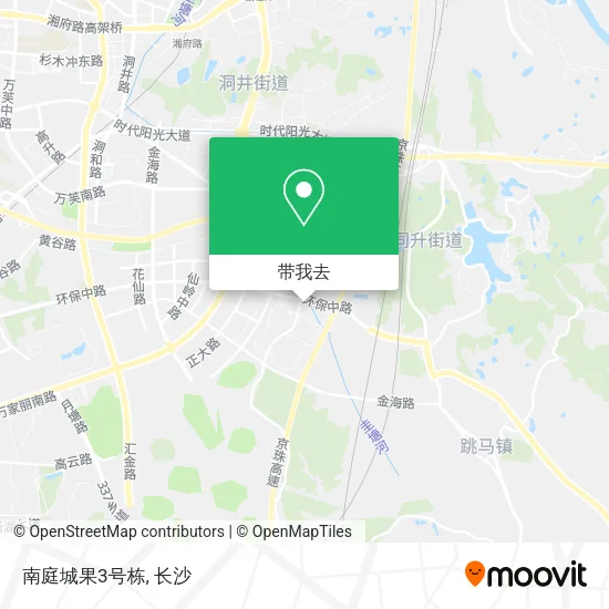 南庭城果3号栋地图