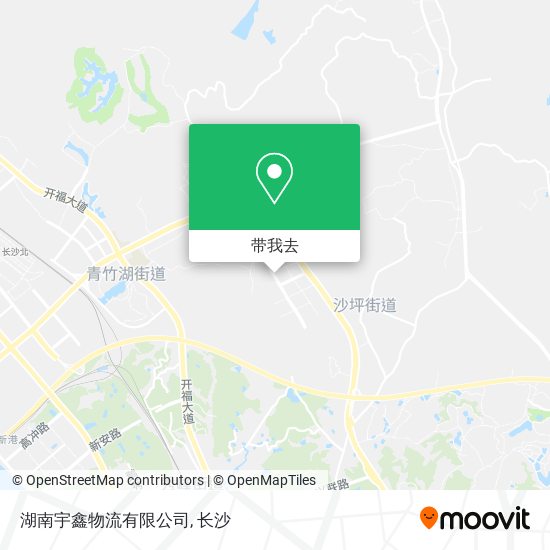 湖南宇鑫物流有限公司地图