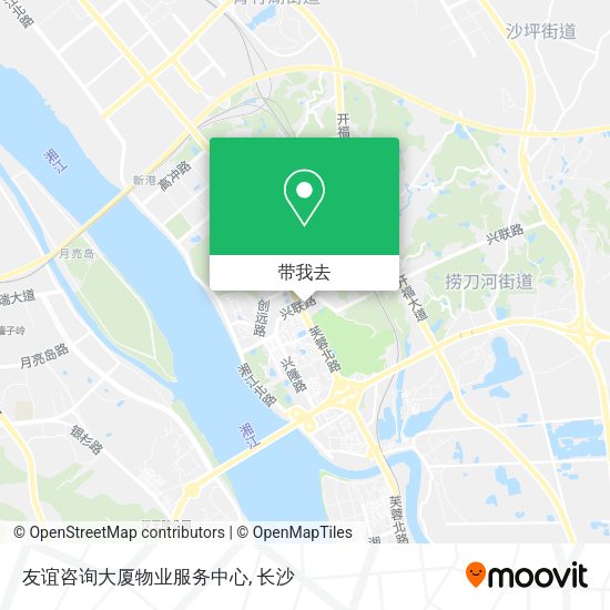 友谊咨询大厦物业服务中心地图