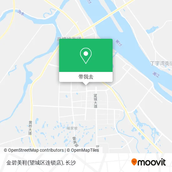 金碧美鞋(望城区连锁店)地图