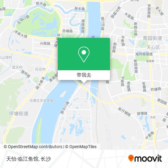 天怡·临江鱼馆地图
