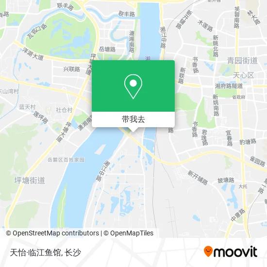 天怡·临江鱼馆地图