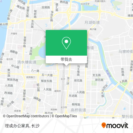 理成办公家具地图