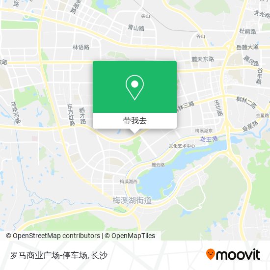 罗马商业广场-停车场地图