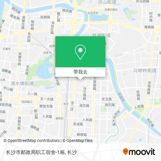 长沙市邮政局职工宿舍-1栋地图