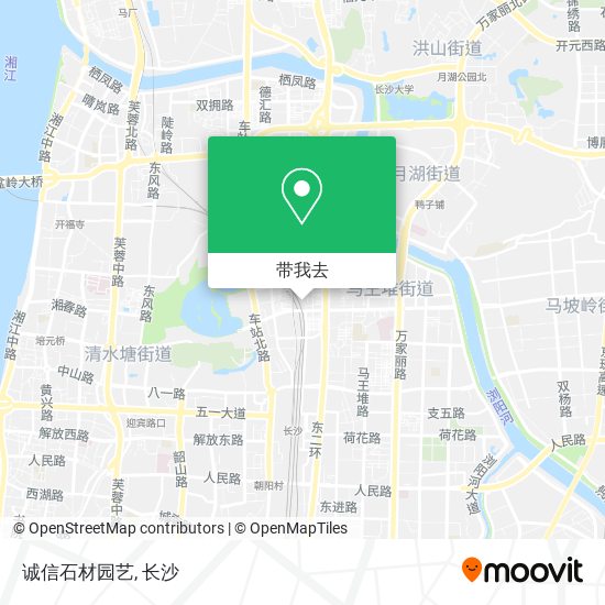 诚信石材园艺地图