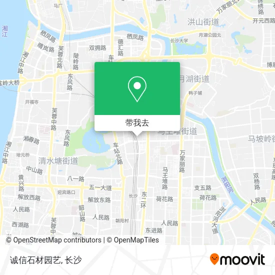 诚信石材园艺地图