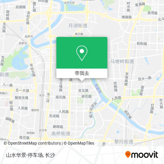 山水华景-停车场地图