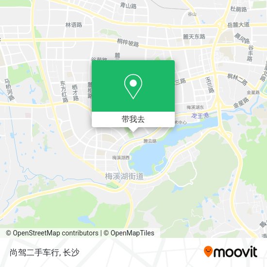 尚驾二手车行地图