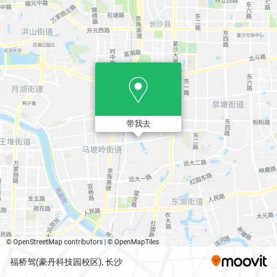 福桥驾(豪丹科技园校区)地图