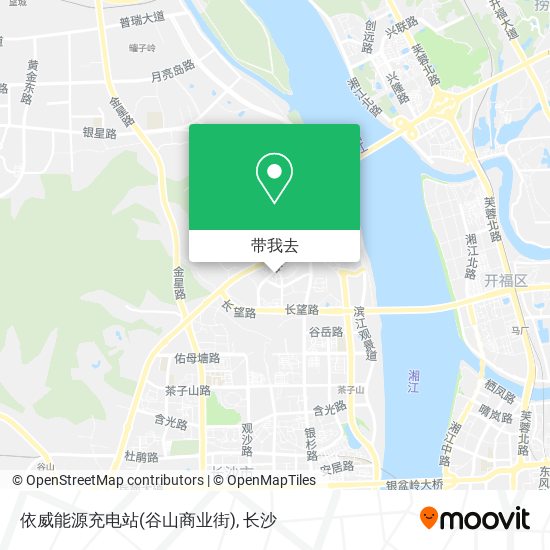 依威能源充电站(谷山商业街)地图