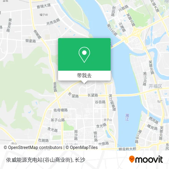 依威能源充电站(谷山商业街)地图
