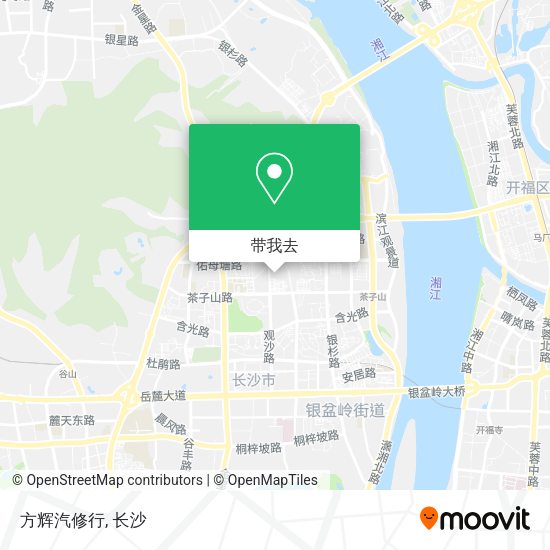 方辉汽修行地图