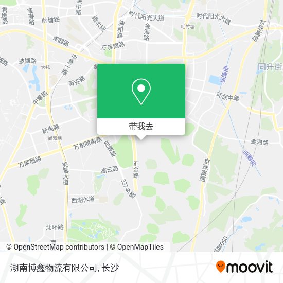 湖南博鑫物流有限公司地图