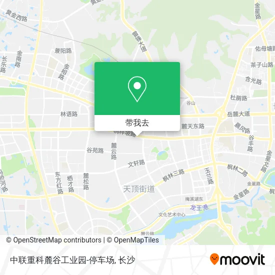 中联重科麓谷工业园-停车场地图