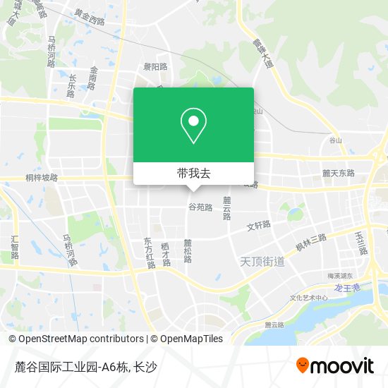麓谷国际工业园-A6栋地图
