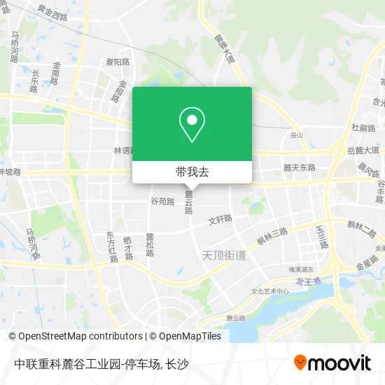 中联重科麓谷工业园-停车场地图