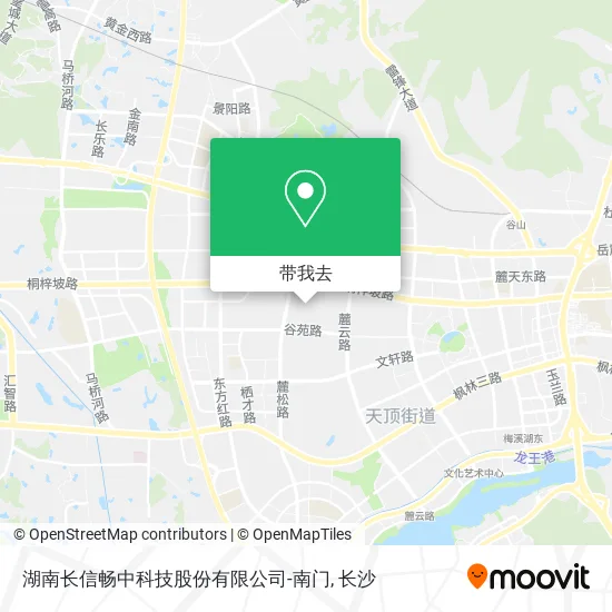 湖南长信畅中科技股份有限公司-南门地图