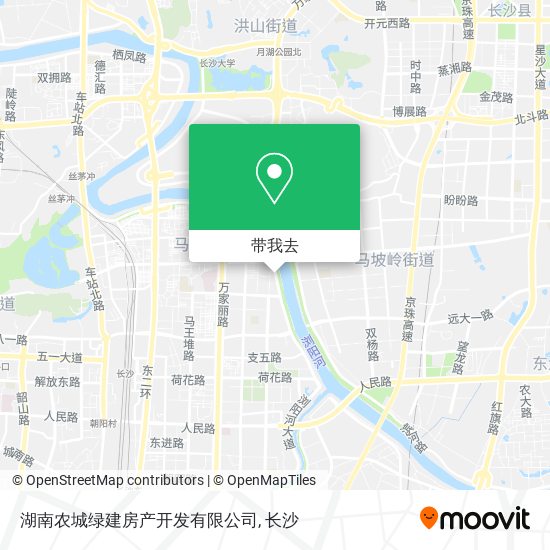 湖南农城绿建房产开发有限公司地图