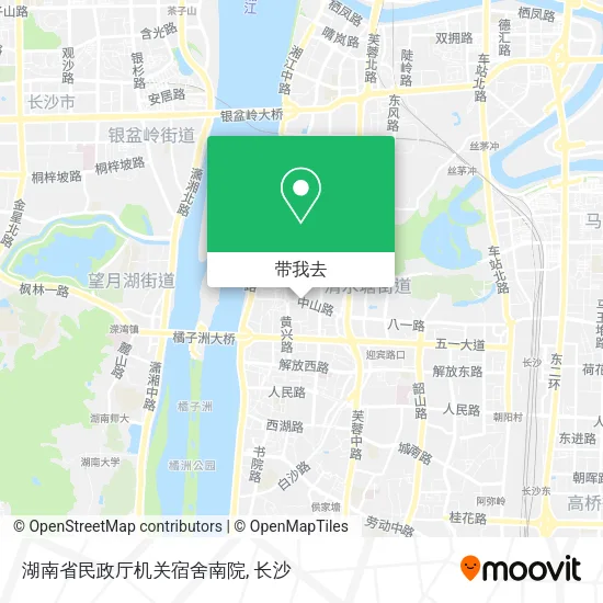湖南省民政厅机关宿舍南院地图