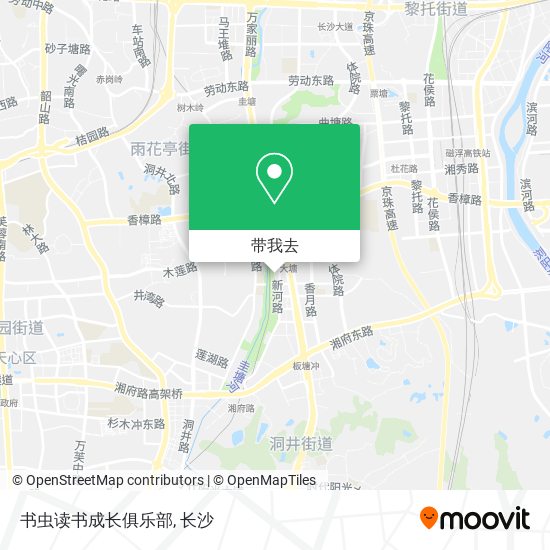 书虫读书成长俱乐部地图